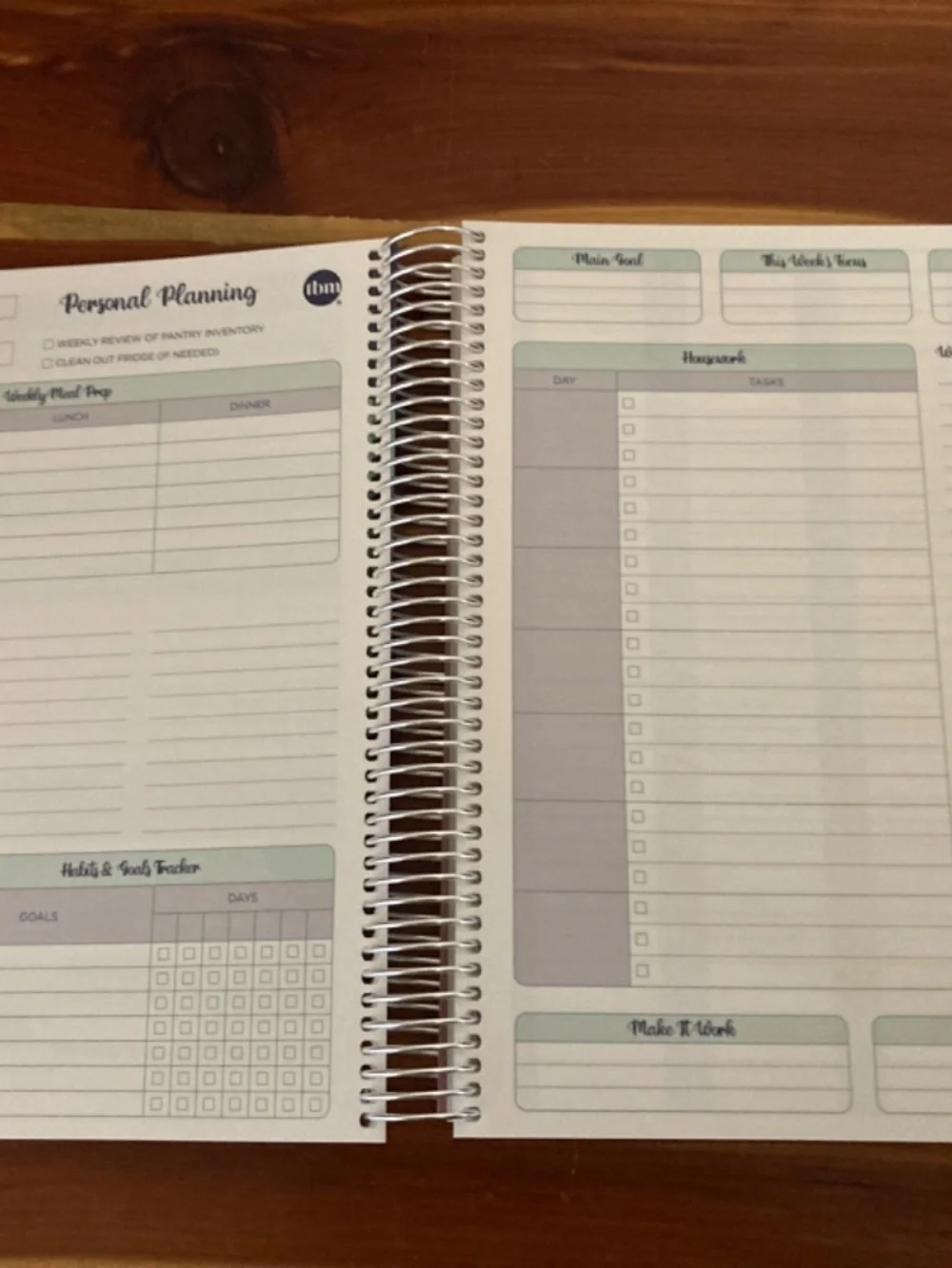 *LAST ONE*NEW The Budget Mom Live Rich Planner (Small) and Pink Folio
